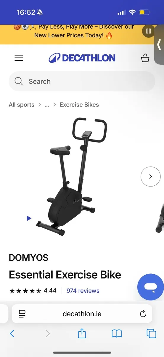 DOMYOS Exercise Bike - Image 3