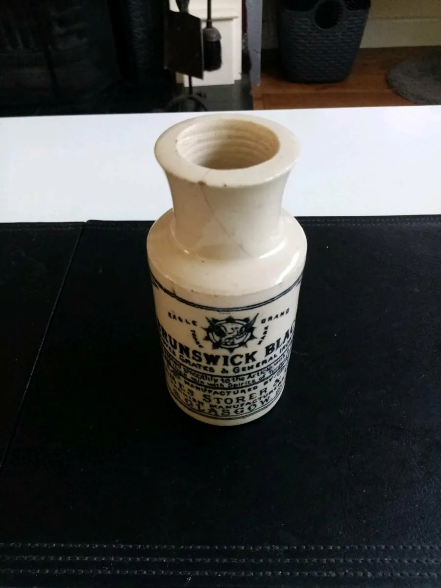 Antique James Storer Stoneware Bottle - Image 2