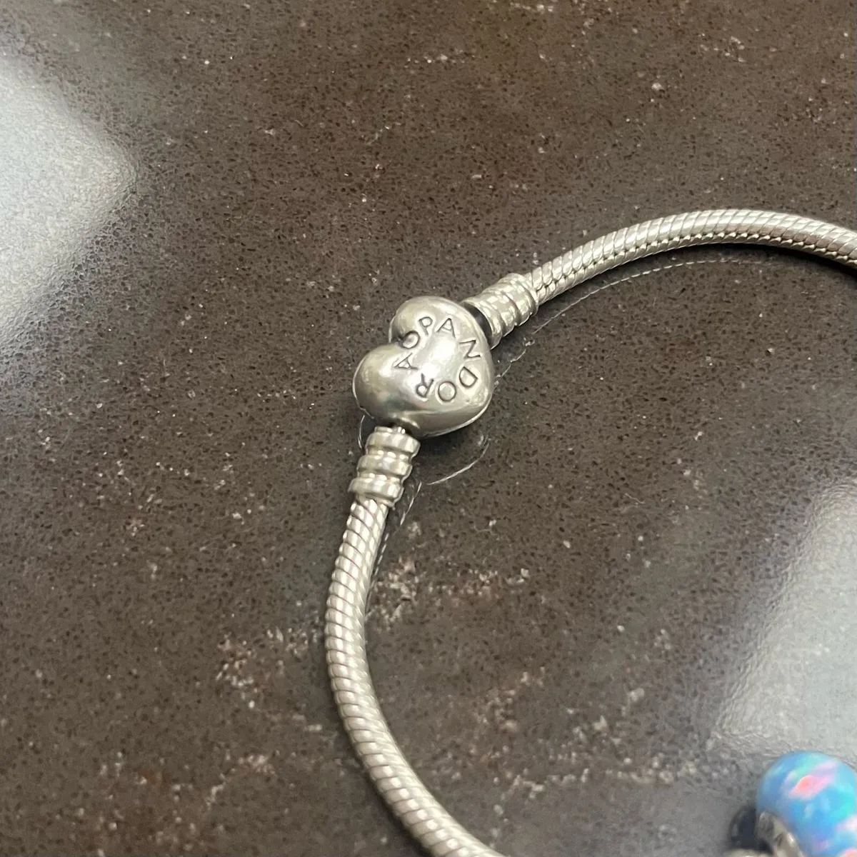 Pandora Bracelet and 3 Charms - Image 2