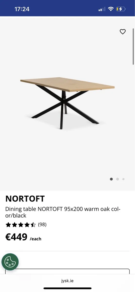 Wooden Dining Table - Image 1