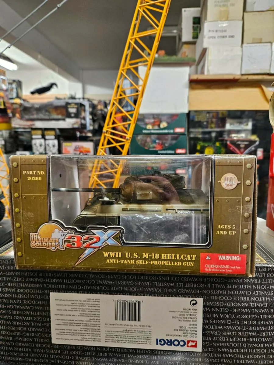 Corgi Ultimate Soldier American WW2 Hellcat 1.32 - Image 1