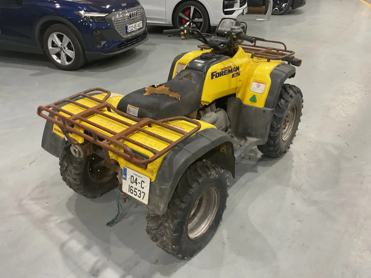 2004 Honda Foreman ES Quad For Auction - Image 2