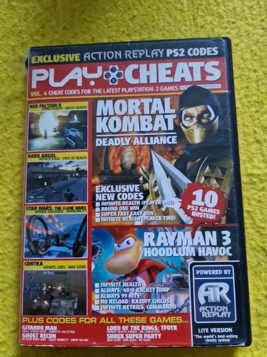 Cheats Action Replay  PlayStation2 Ps2 Games Original - Image 1