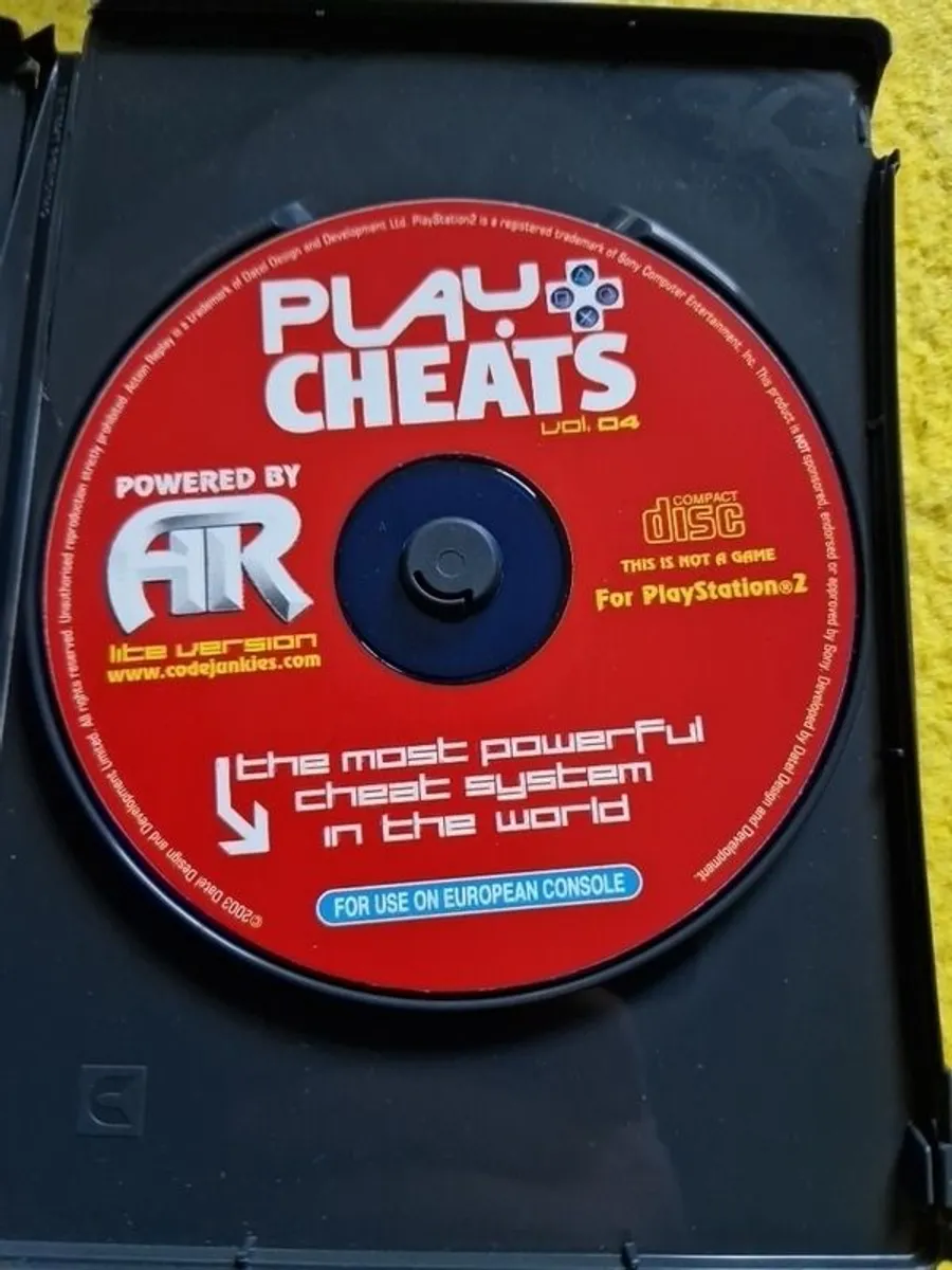 Cheats Action Replay  PlayStation2 Ps2 Games Original - Image 4