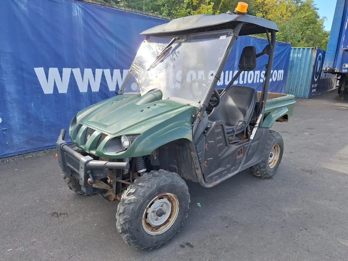 Yamaha Rhino Utility vehicle For Auction - Image 1