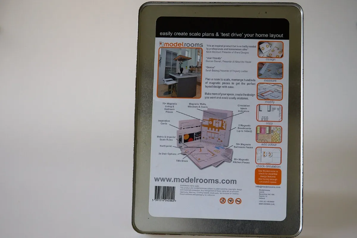 Model Rooms Magnetic Design Kit – Home Kit - Image 2