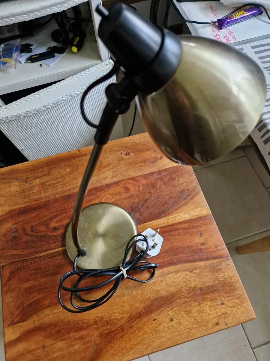Desk Lamp / Table Lamp with bulb working perfectly - Image 1