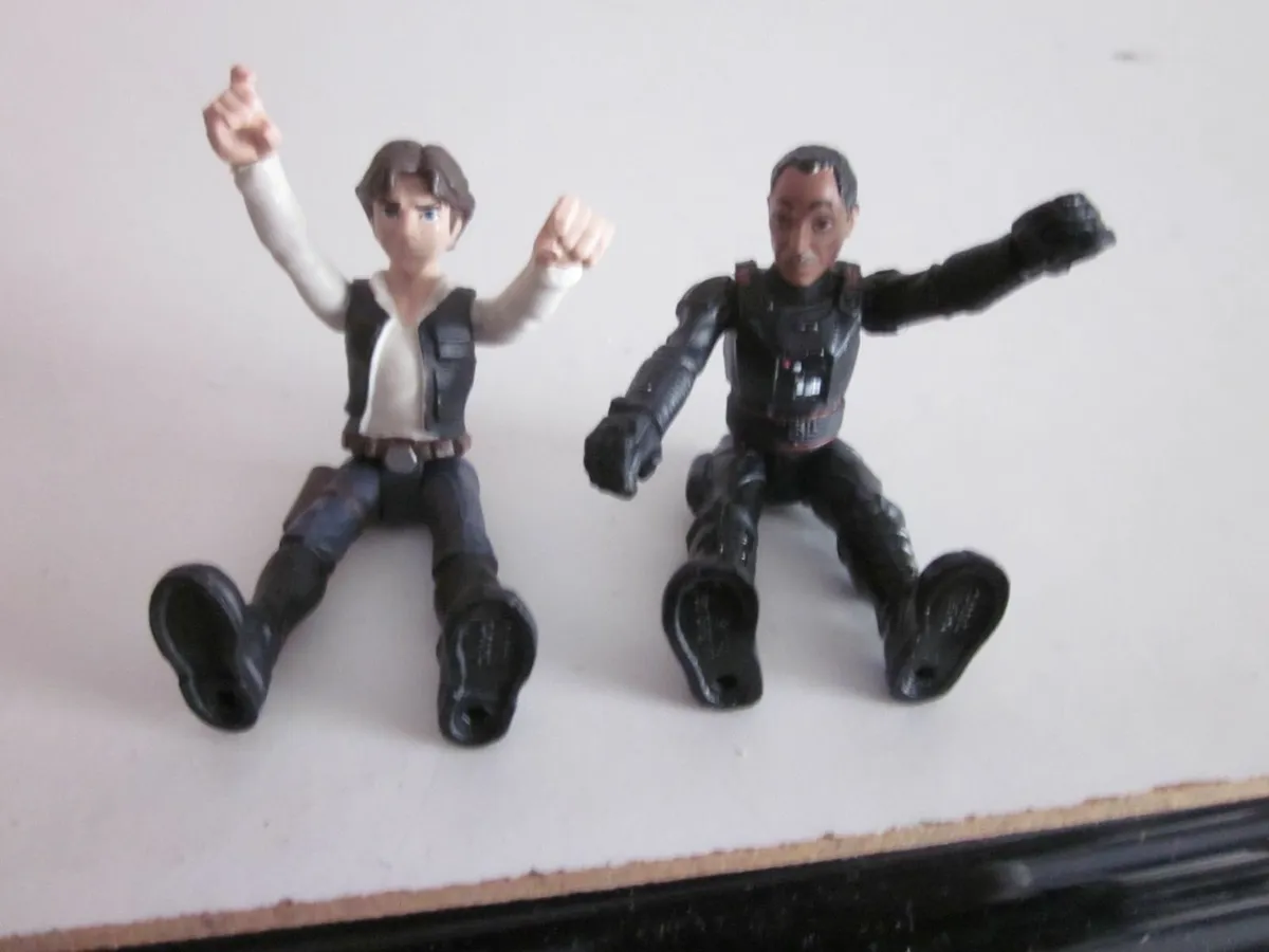 Star Wars Mini Figures Skywalker and Moff Gideon - Image 3