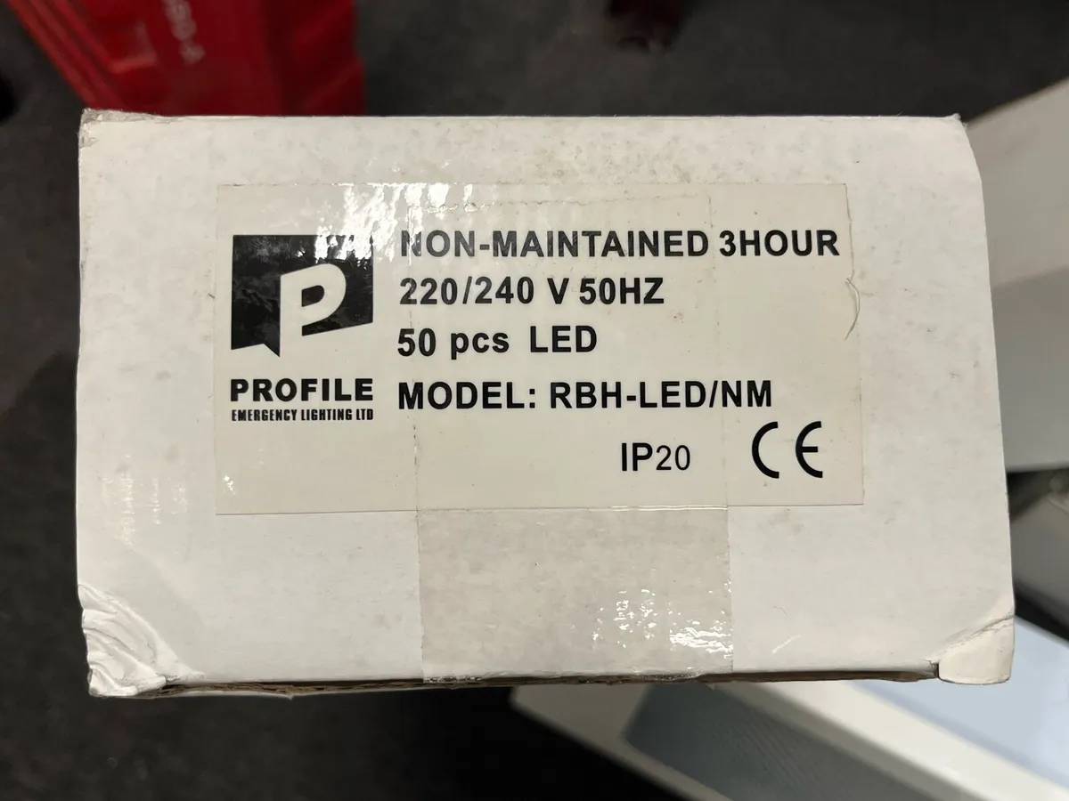 4 LED Recessed cavity Emergency Lights - Image 3