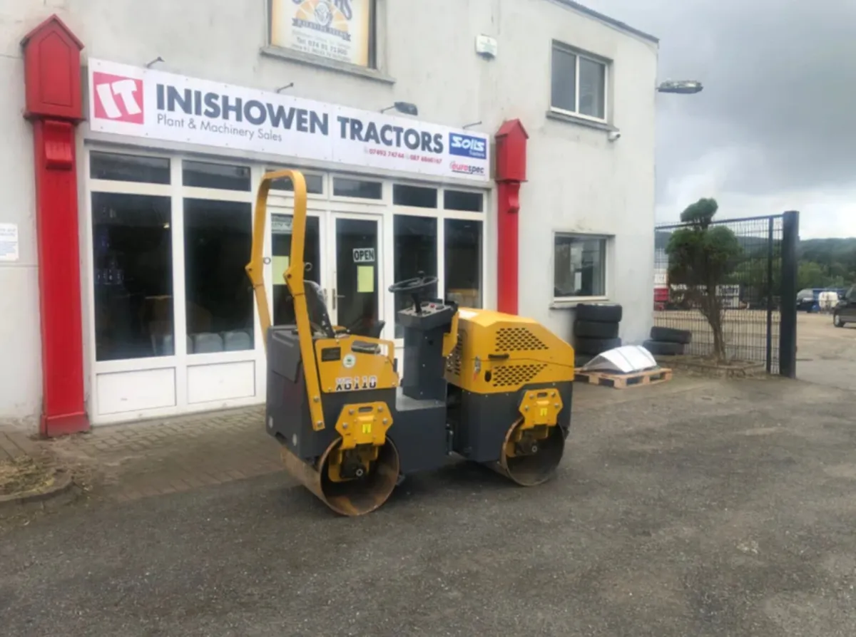 New King Kong XG110 Double Drum Vibrating Roller - Image 2