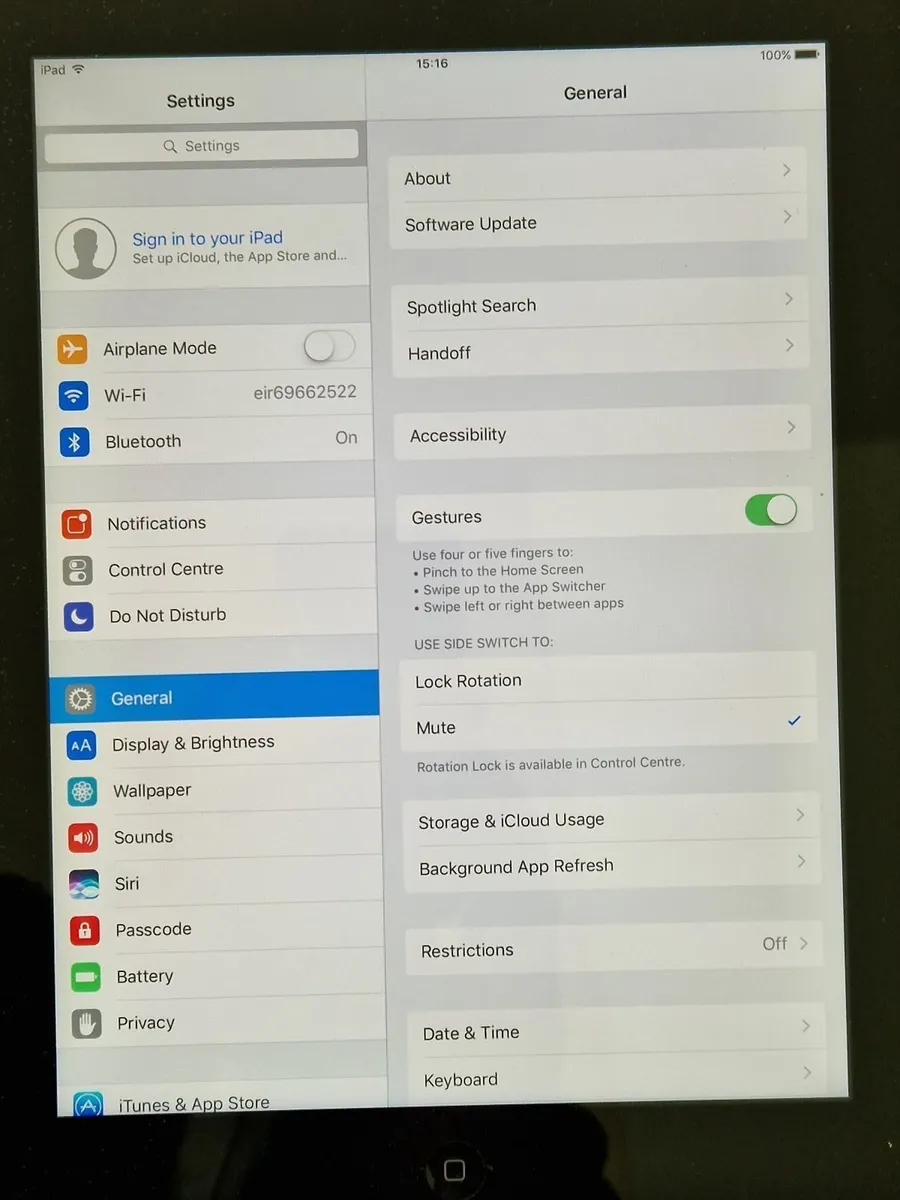 Apple Ipad 4th Gen 32GB Black, Excellent condition - Image 2