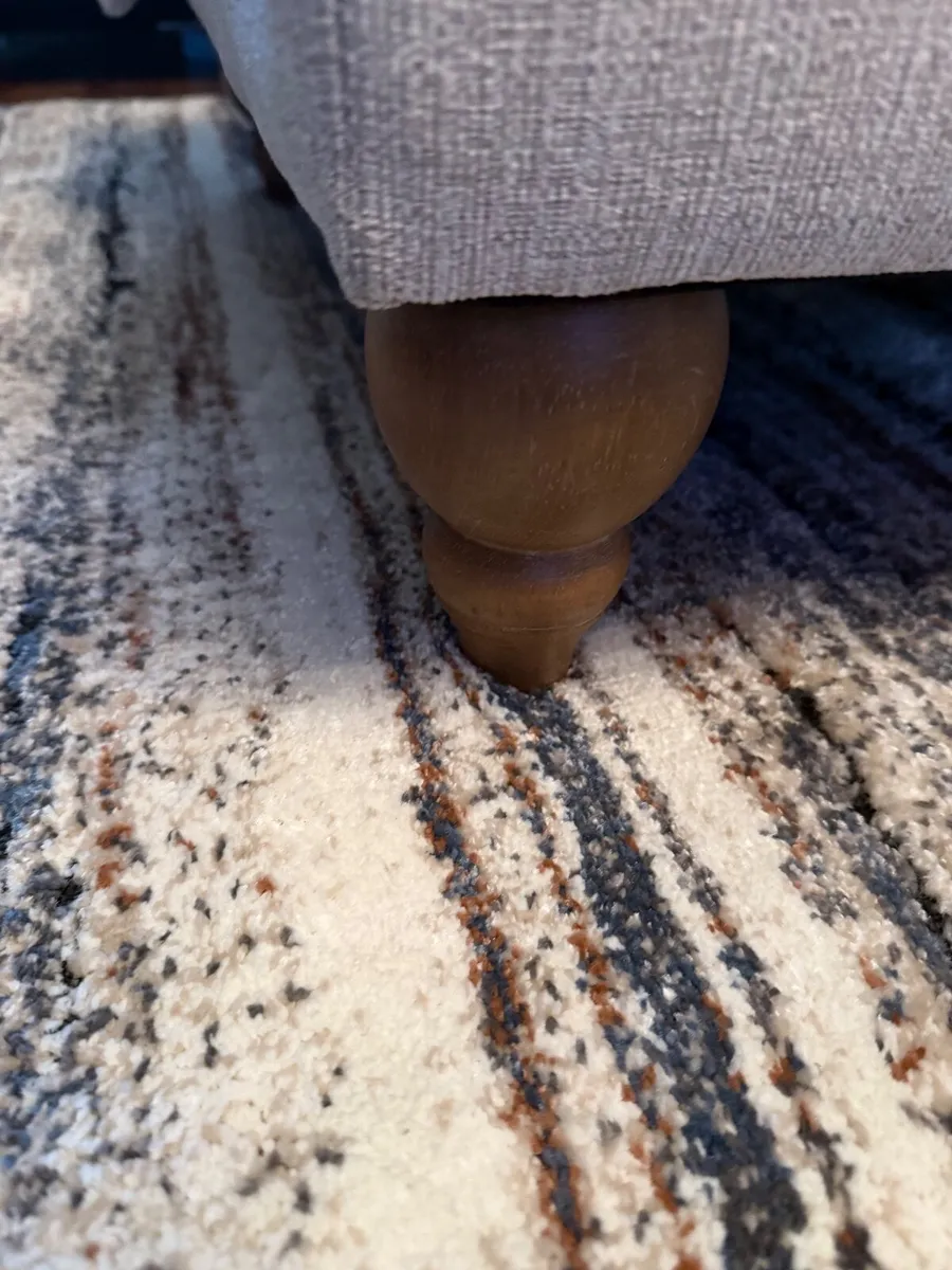 Large footstool with storage - Image 2