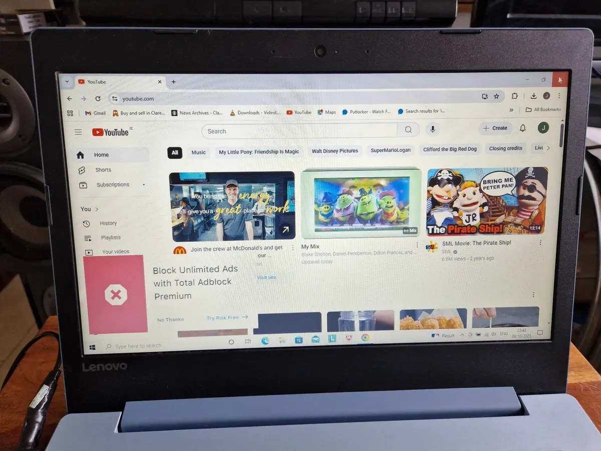 Lenovo Ideapad 320 Laptop, Light Blue, 1 TB HDD - Image 1