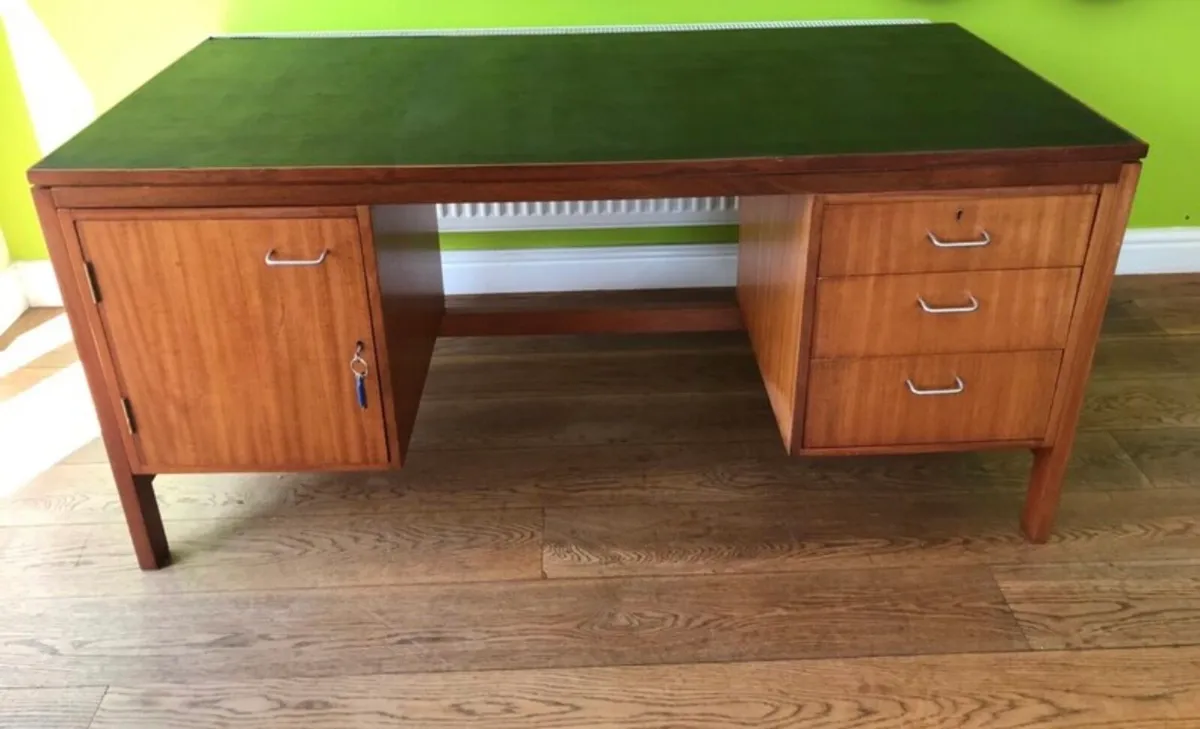Mid-century desk 1970s - Image 4