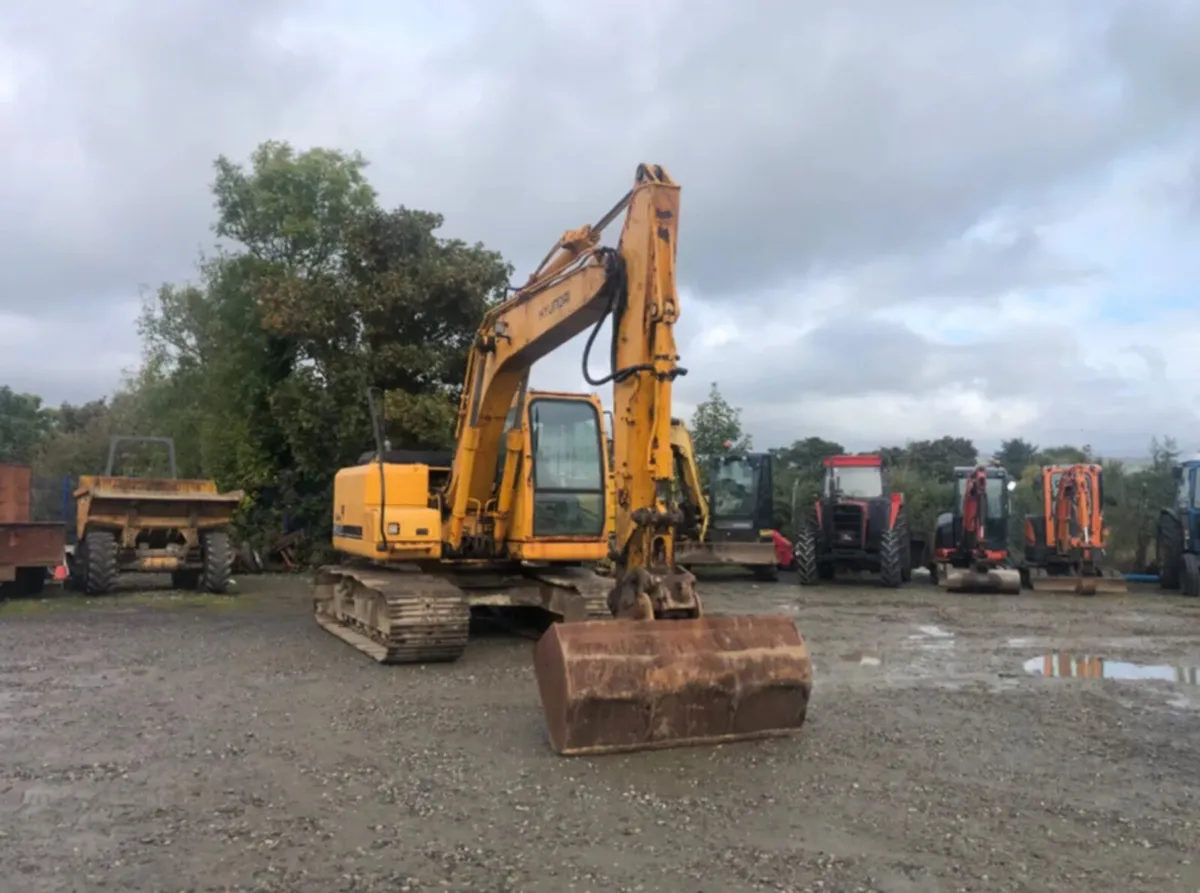 2007 hyundai Rolex 140 LC-7 14 tonne digger - Image 1