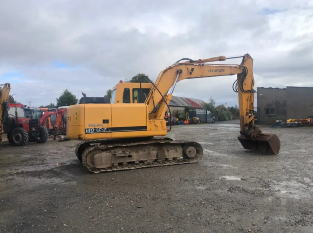 2007 hyundai Rolex 140 LC-7 14 tonne digger - Image 4