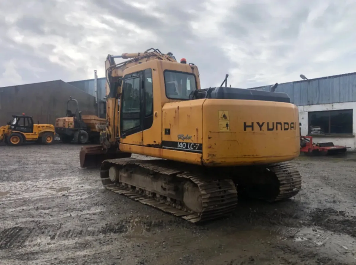2007 hyundai Rolex 140 LC-7 14 tonne digger - Image 3