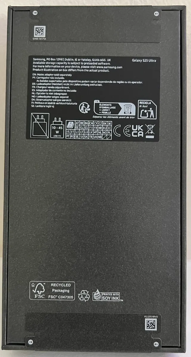Samsung Galaxy S25 Ultra 256GB Titanium Black New - Image 2