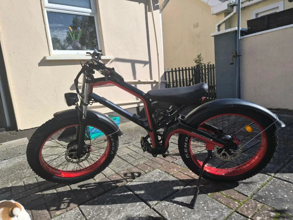 Duotts N26 dual 750w motor e bike moped - Image 3