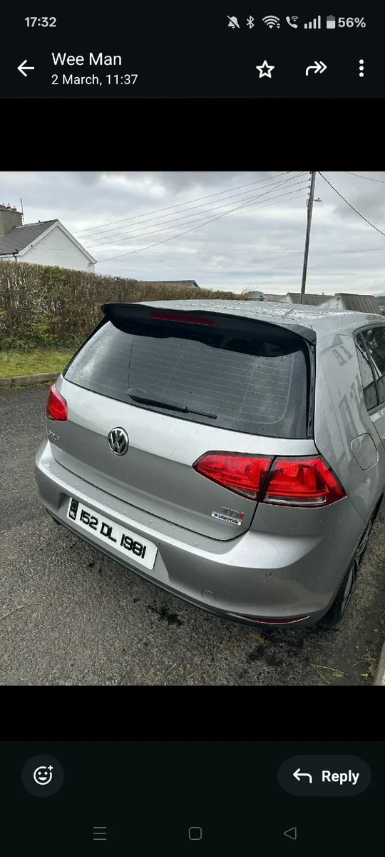 152 Volkswagen Golf TDI Bluemotion 1.6 Diesel - Image 3