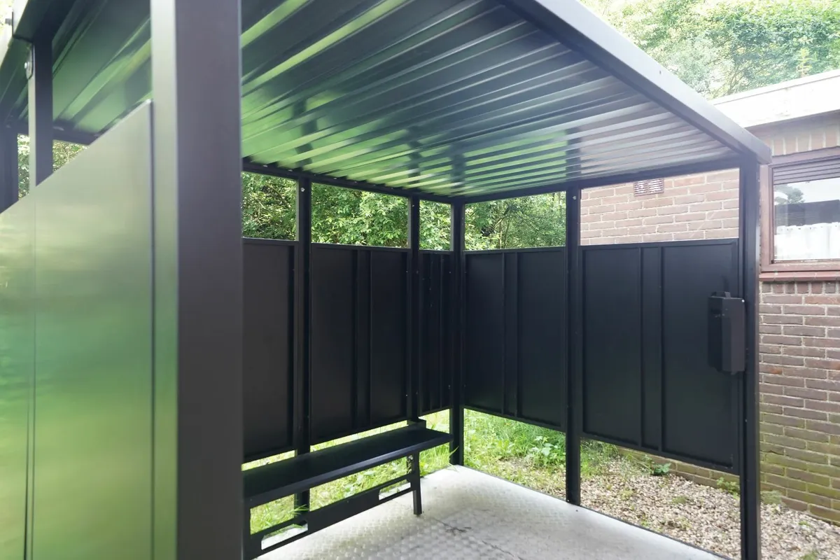 Shelter for smokers 3x2 meters - Image 2