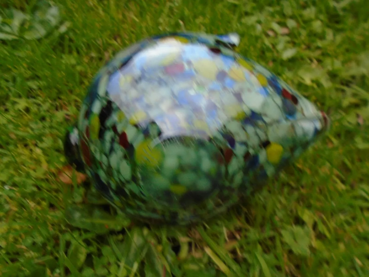 Coloured glass dish, Home decor, Gift - Image 4