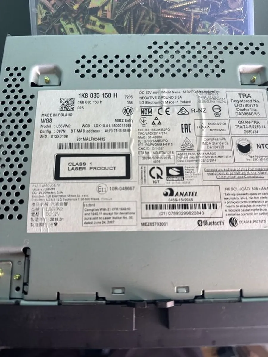 VW T6 Radio. Came out of a 2018 model - Image 2