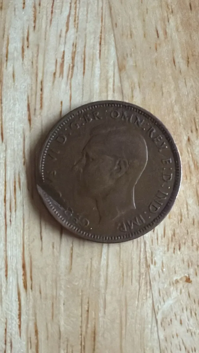 Old coin with error - Image 3