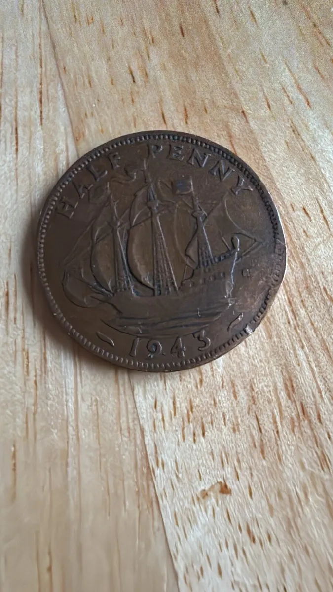 Old coin with error - Image 4
