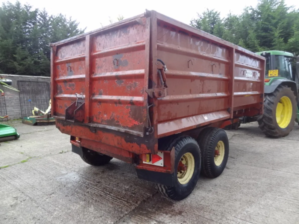 Herron Tipping Trailer with Silage Sides - Image 2