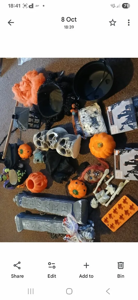 Halloween items
