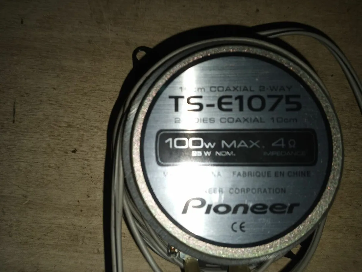 Pioneer 4" speakers - Image 2