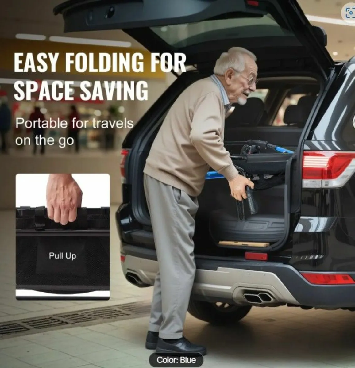 Rollator Walker for Seniors and Adult, Lightweight - Image 3
