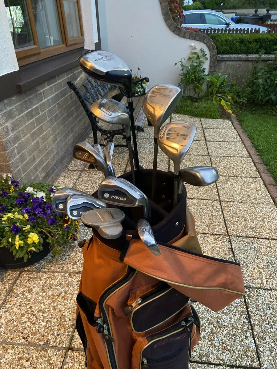 Golf.   Clubs.  &. Bag. - Image 1