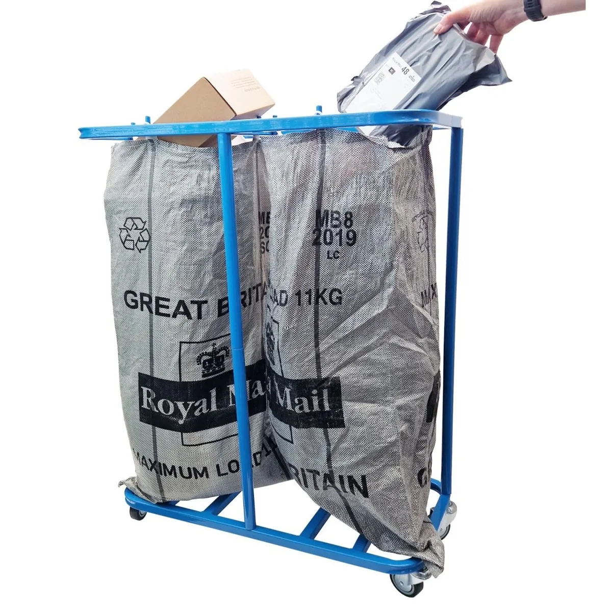 2 x Post Bag / Mail Sack Holders - Double - Image 1