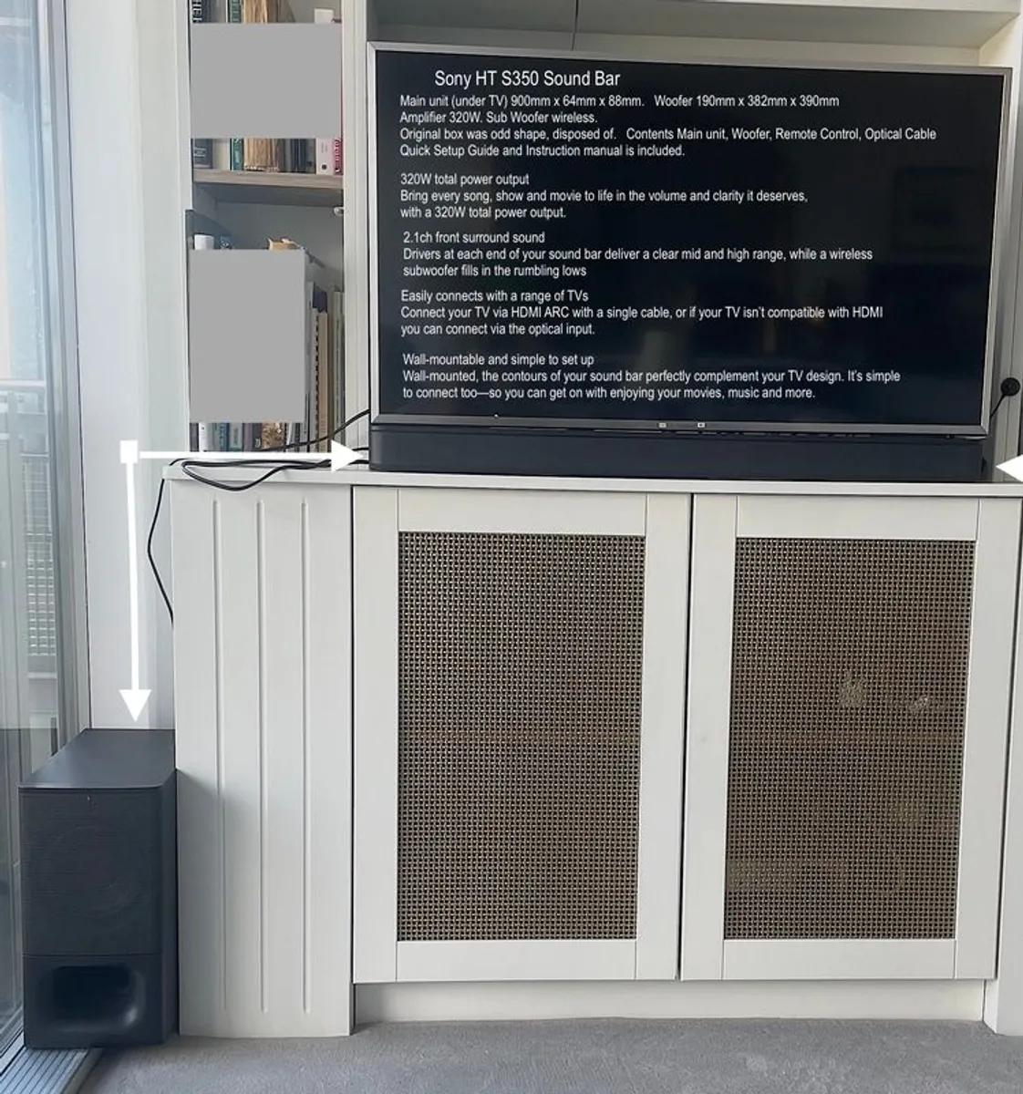 Sony HT S350 Soundbar - Image 2