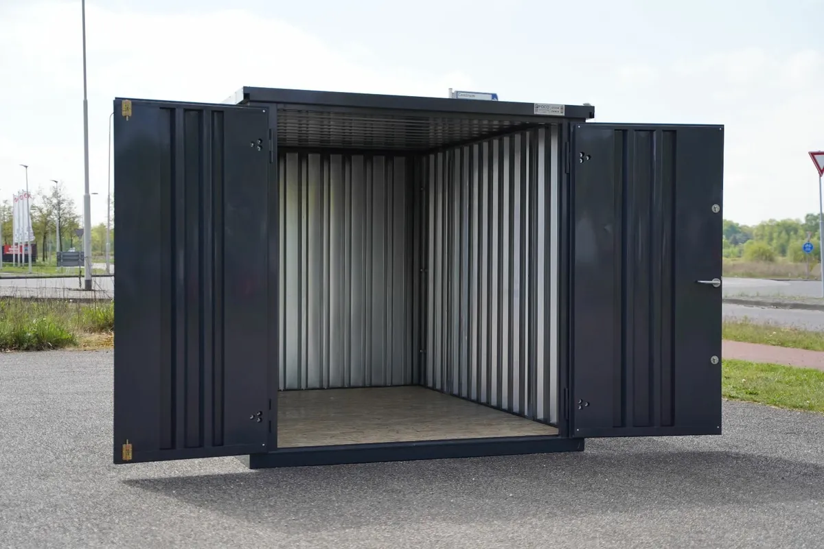 10 ft container in anthracite color - Image 1