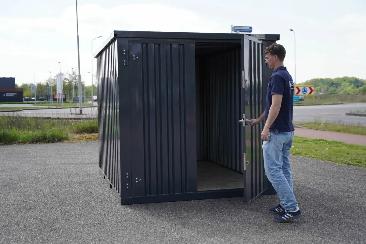10 ft container in anthracite color - Image 3