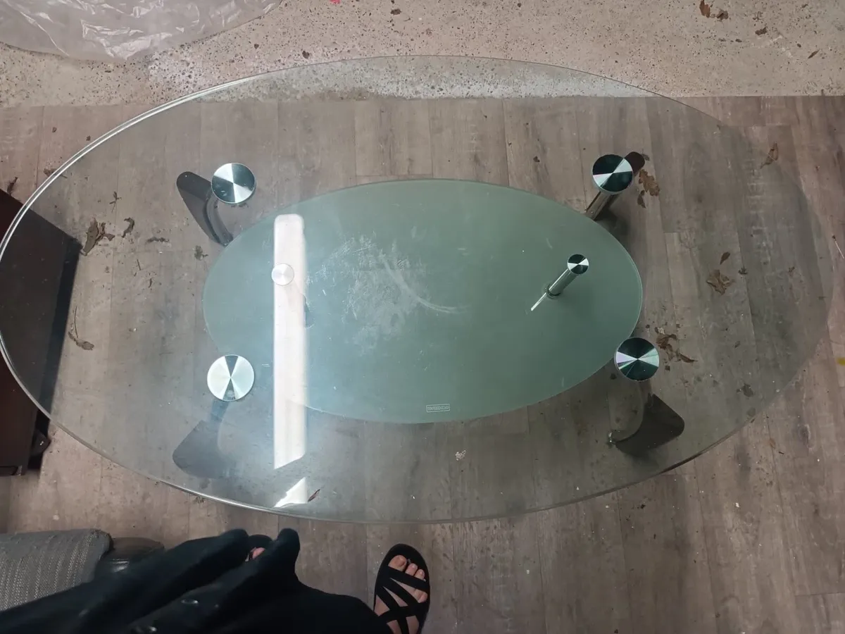Glass Coffee Table - Image 1