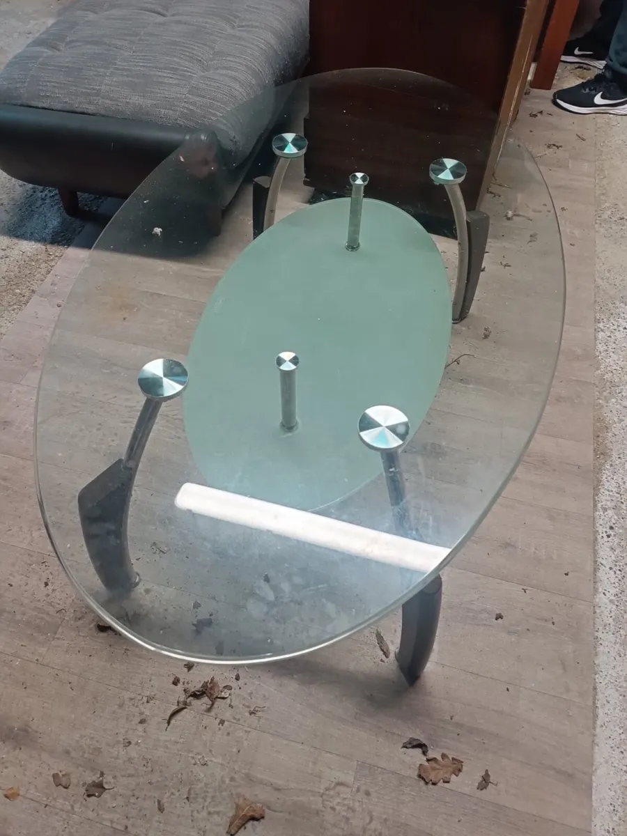Glass Coffee Table - Image 2