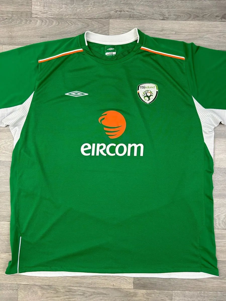 Vintage 2004 Umbro Ireland Home Jersey Shirt 3XL - Image 2