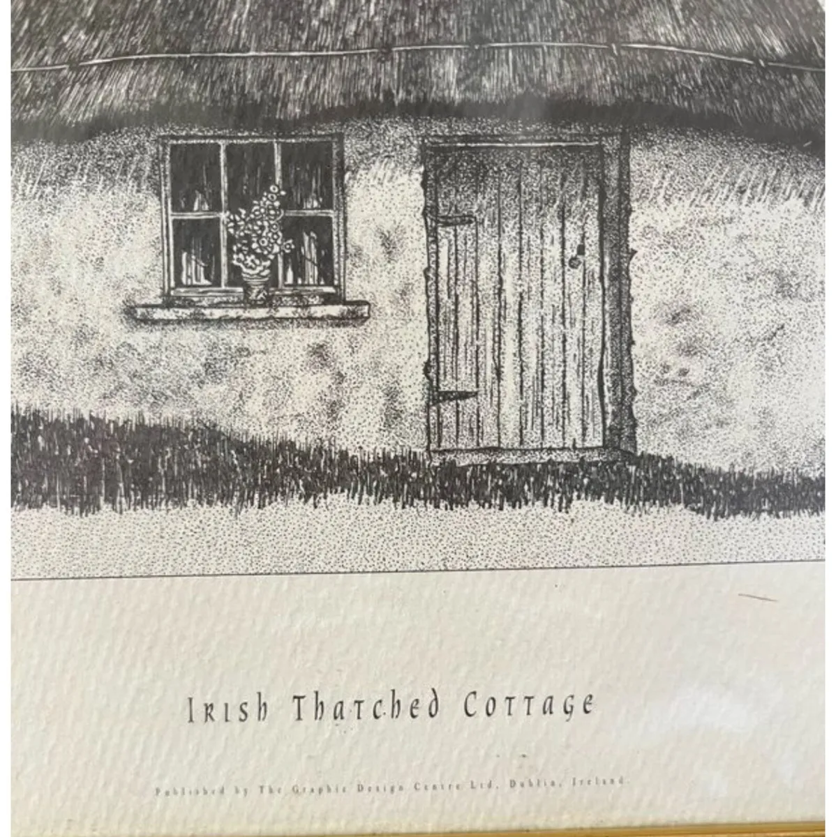Irish Thatched Cottage by Thomas Taaffe Brady - Image 3
