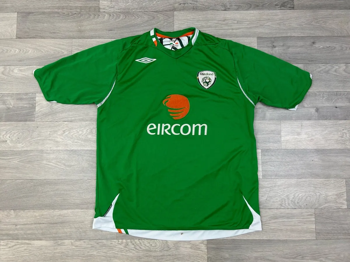 Vintage 2006 Ireland Home Jersey Shirt Mens XL - Image 1
