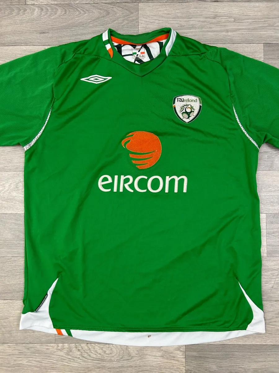 Vintage 2006 Ireland Home Jersey Shirt Mens XL - Image 2