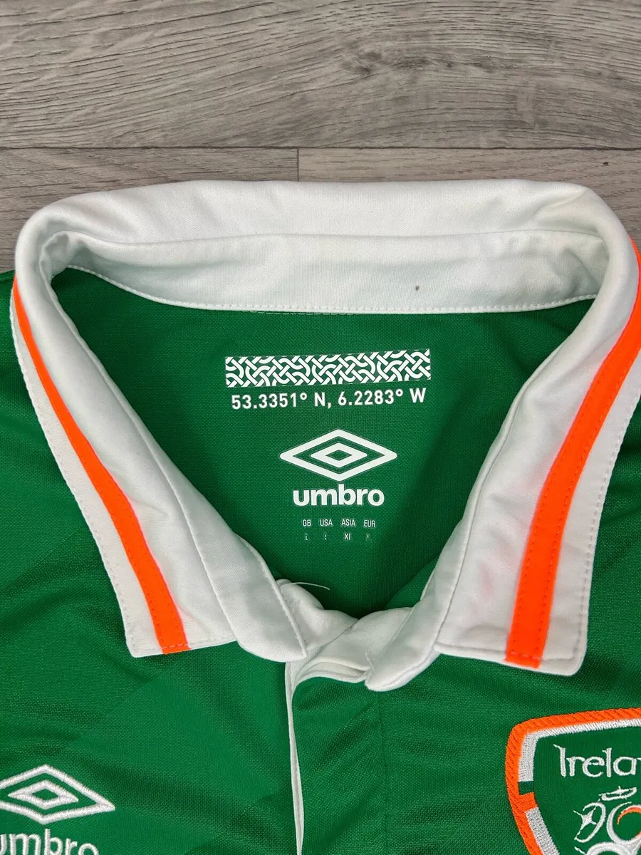 Umbro Ireland Home Jersey Shirt Mens Large - Image 4