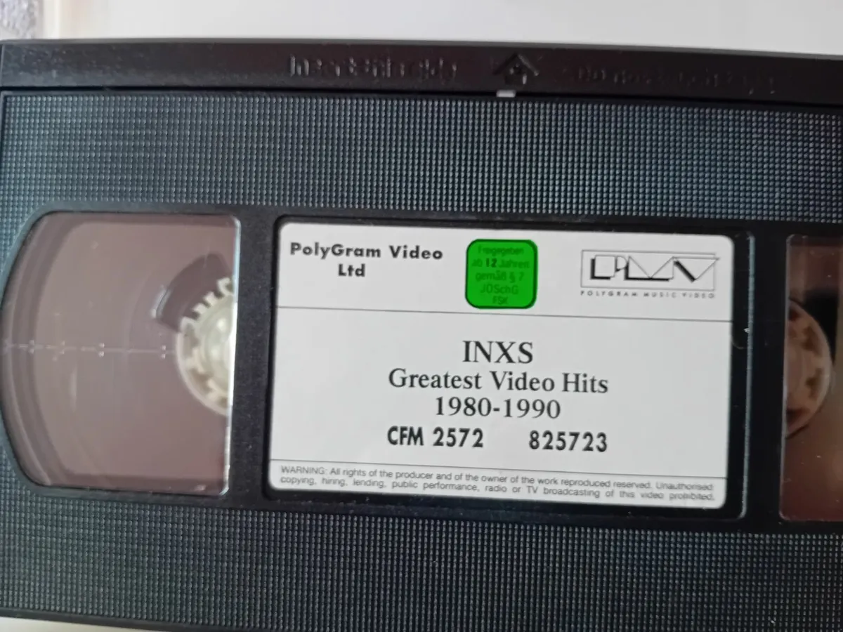 INXS   GREATEST  HITS VIDEO 1980  / 1990 - Image 2