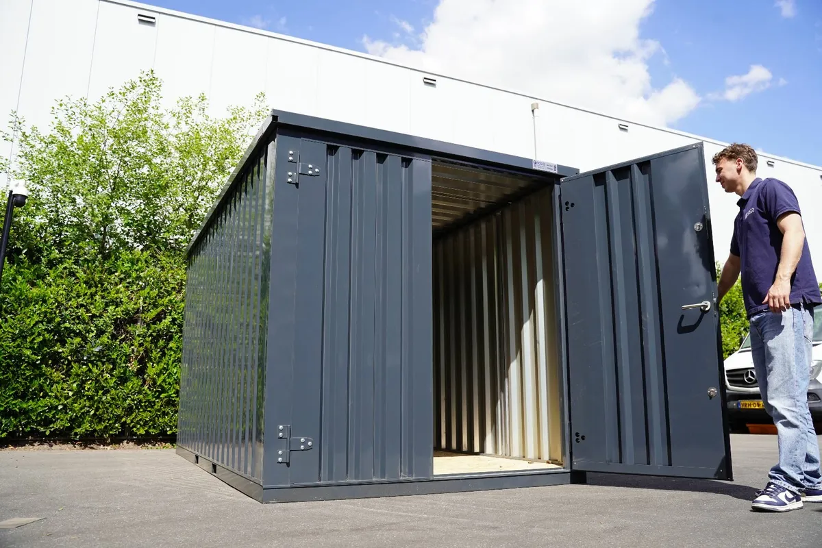 Garden container shed 4x2 meters - Image 1