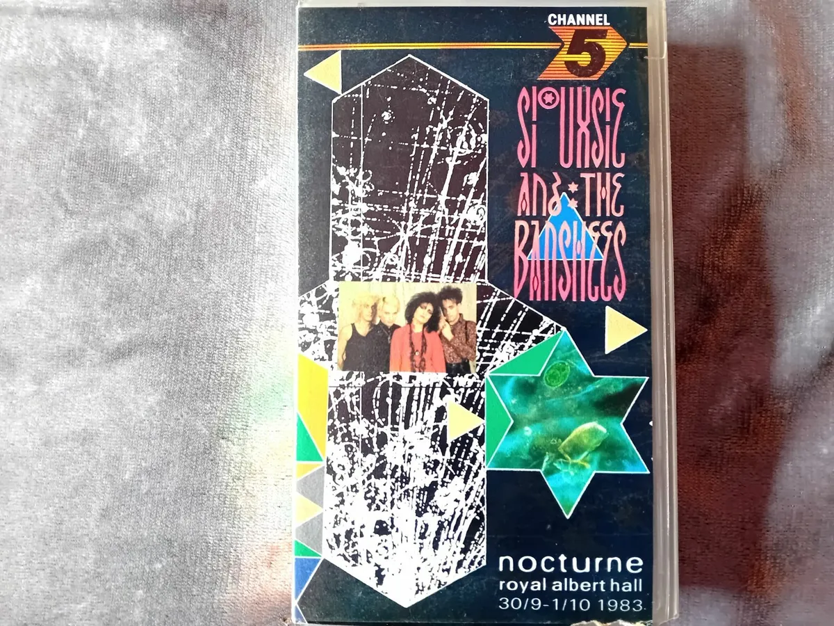 SIOUXSIE AND THE BANSHEES    NOCTURNE  LIVE    VHS - Image 1