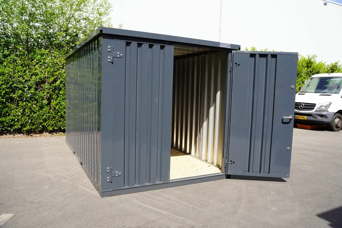 Metal garden container 4x2 - Image 1