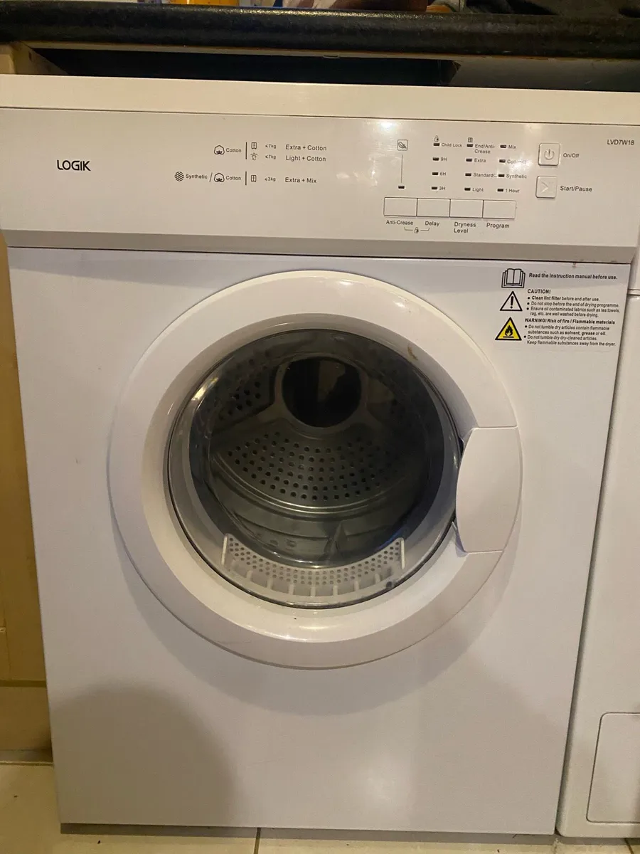 Logik dryer vented for sale with sensor - Image 1